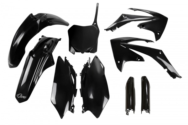 Full Plastic Kit black for Honda CRF 250 R (2010) - CRF 450 R (2009-10)